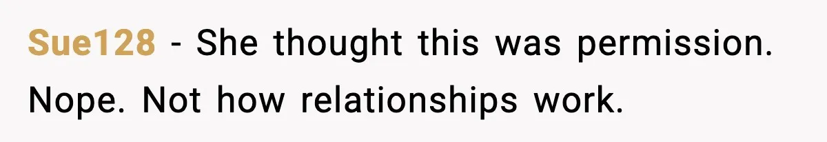He Said He’d “Forgive One Mistake.” Years Later, His Wife Tests It Sue128 - She thought this was permission. Nope. Not how relationships work.
