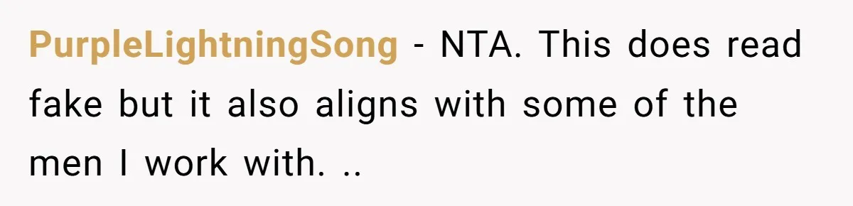 He Left Her to Become a Dad, Now He Wants His Child-Free Life (and Wife) Back PurpleLightningSong − NTA. This does read fake but it also aligns with some of the men I work with. ..
