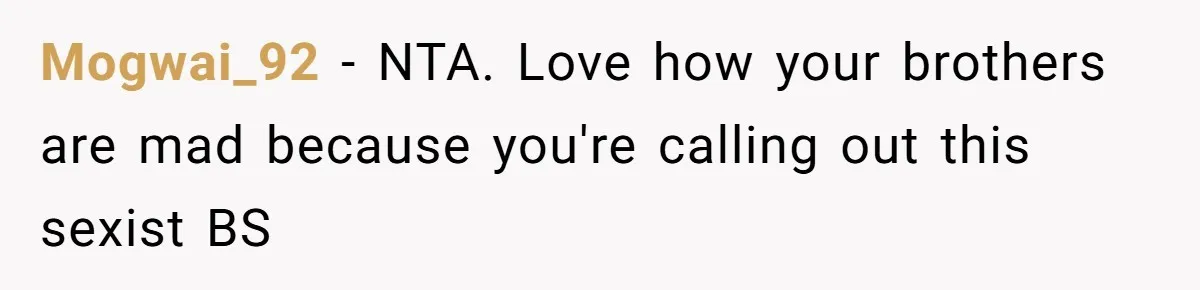 Parents Expect Daughter To Become Disabled Sister’s Lifetime Guardian, She Demands Full Inheritance Mogwai_92 − NTA. Love how your brothers are mad because you're calling out this sexist BS