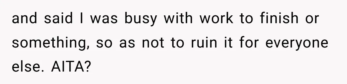 “You Can’t Sit With Us”: Office Mean Girls Panic After Boss Sees Through Their Exclusion and said I was busy with work to finish or something, so as not to ruin it for everyone else. AITA?