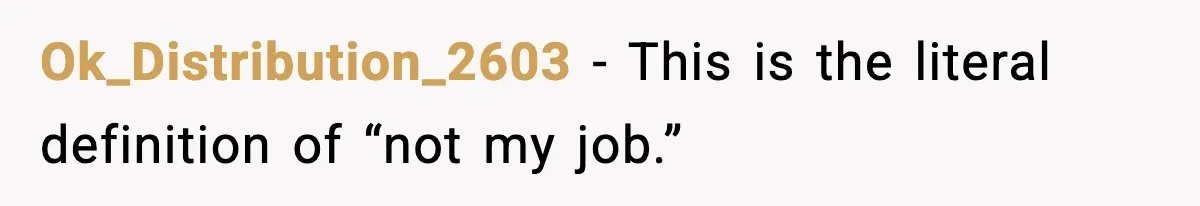 New Girlfriend Pressures Ex-Wife for Advice After One Awkward Birthday Dinner Ok_Distribution_2603 - This is the literal definition of “not my job.”