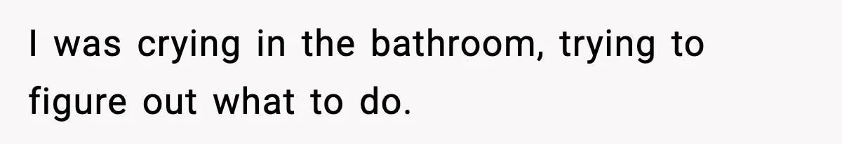Doctor Warns Pregnant Woman Of High-Risk Condition, Her Husband Still Thinks He Knows Better I was crying in the bathroom, trying to figure out what to do.