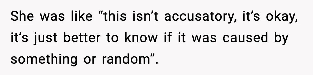 Doctor Warns Pregnant Woman Of High-Risk Condition, Her Husband Still Thinks He Knows Better She was like “this isn’t accusatory, it’s okay, it’s just better to know if it was caused by something or random”.
