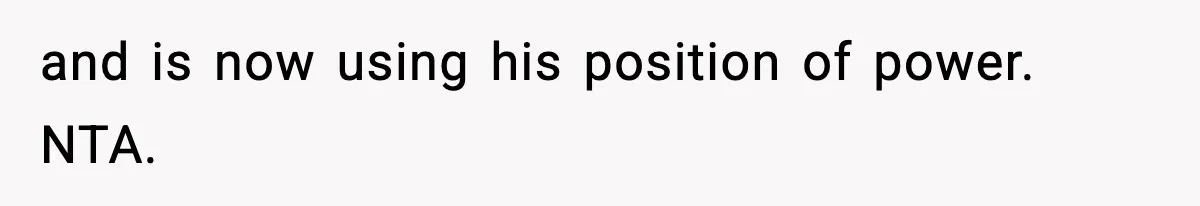 Doctor Warns Pregnant Woman Of High-Risk Condition, Her Husband Still Thinks He Knows Better and is now using his position of power. NTA.
