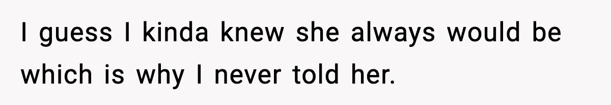 Doctor Warns Pregnant Woman Of High-Risk Condition, Her Husband Still Thinks He Knows Better I guess I kinda knew she always would be which is why I never told her.