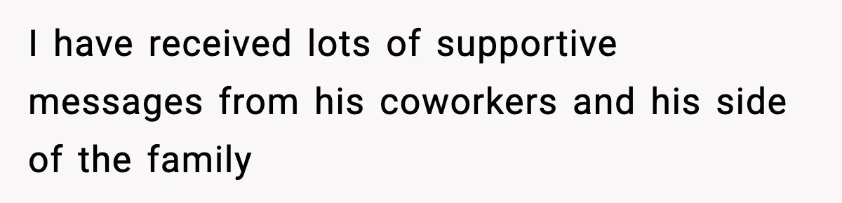 Doctor Warns Pregnant Woman Of High-Risk Condition, Her Husband Still Thinks He Knows Better I have received lots of supportive messages from his coworkers and his side of the family