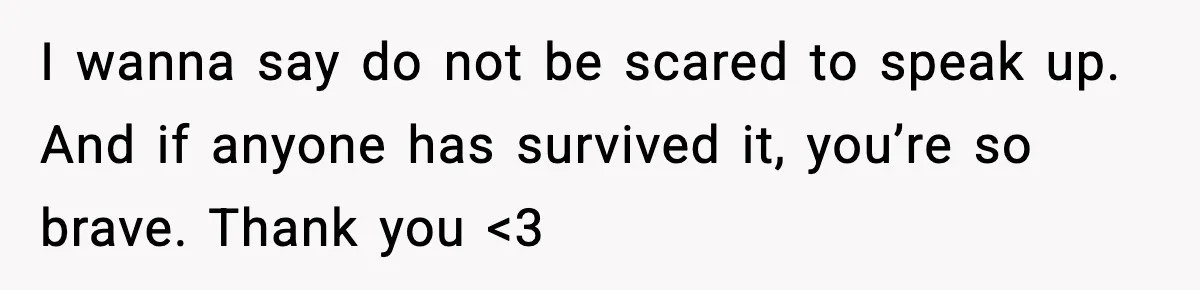 Doctor Warns Pregnant Woman Of High-Risk Condition, Her Husband Still Thinks He Knows Better I wanna say do not be scared to speak up. And if anyone has survived it, you’re so brave. Thank you <3