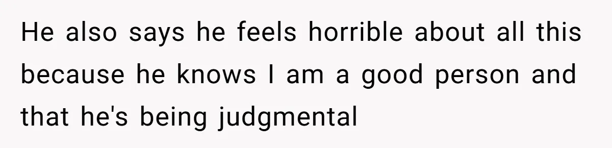 Wife Drops $5K On Gaming Gear, Husband Calls It “Financial Infidelity” And Wants Her To Return It He also says he feels horrible about all this because he knows I am a good person and that he's being judgmental