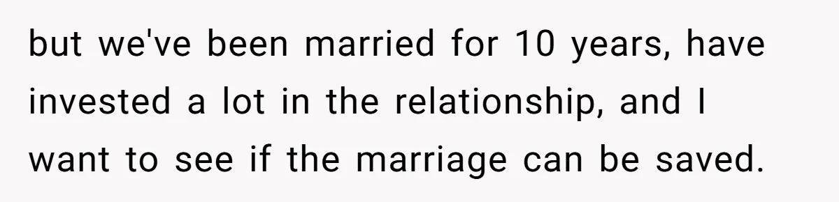 Wife Drops $5K On Gaming Gear, Husband Calls It “Financial Infidelity” And Wants Her To Return It but we've been married for 10 years, have invested a lot in the relationship, and I want to see if the marriage can be saved.