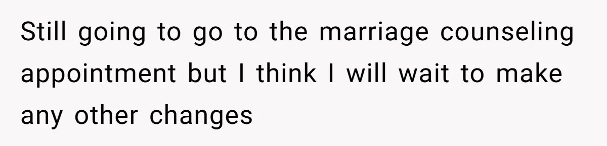 Wife Drops $5K On Gaming Gear, Husband Calls It “Financial Infidelity” And Wants Her To Return It Still going to go to the marriage counseling appointment but I think I will wait to make any other changes