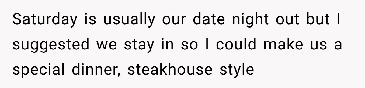 Wife Drops $5K On Gaming Gear, Husband Calls It “Financial Infidelity” And Wants Her To Return It Saturday is usually our date night out but I suggested we stay in so I could make us a special dinner, steakhouse style