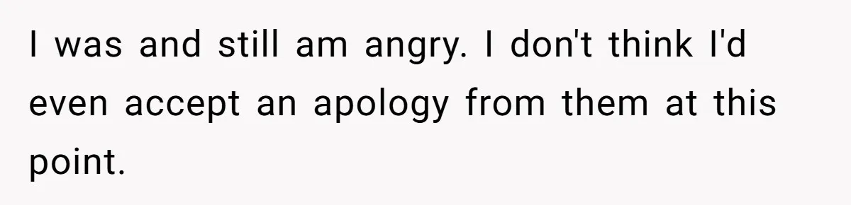 Dad Kicks Parents Out After They Mock His Daughter’s Piano Performance I was and still am angry. I don't think I'd even accept an apology from them at this point.
