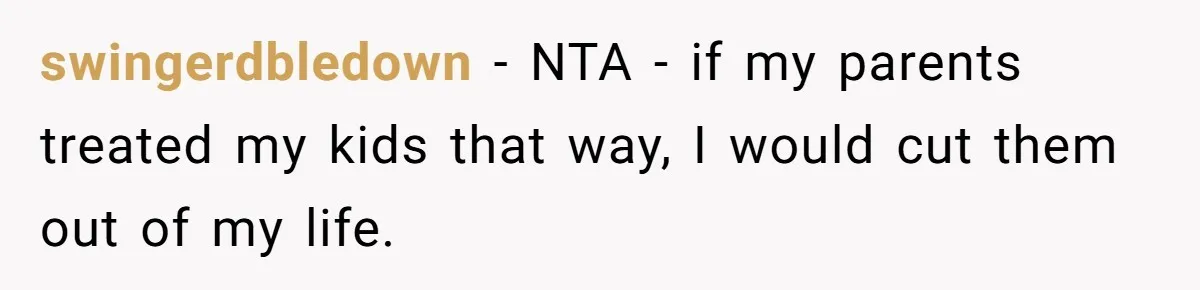 Dad Kicks Parents Out After They Mock His Daughter’s Piano Performance swingerdbledown − NTA - if my parents treated my kids that way, I would cut them out of my life.