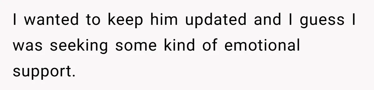 Husband Says Wife’s Miscarriage ‘Ruined His Birthday’ - She Finally Calls Him a Disgrace I wanted to keep him updated and I guess I was seeking some kind of emotional support.