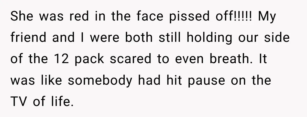 Child Returns Home For Christmas And Teaches Mom A Wholesome Lesson About Sharing Wine She was red in the face pissed off!!!!! My friend and I were both still holding our side of the 12 pack scared to even breath. It was like somebody...