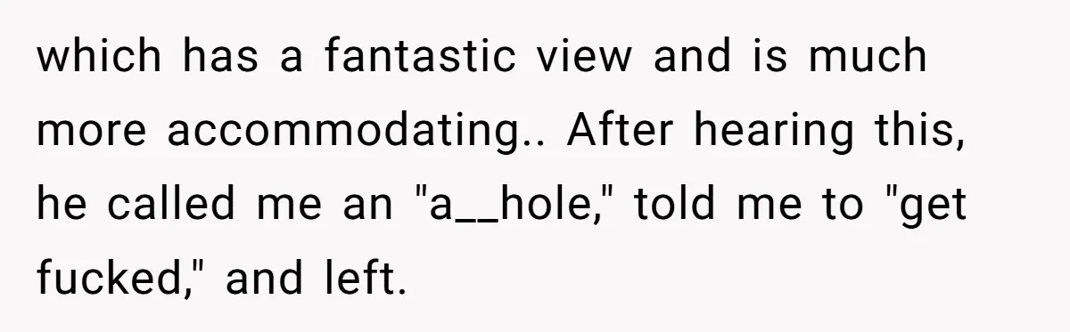 Fan Waits 13 Hours for Front Row - Tall Stranger Claims ‘Disability’ to Steal Her Spot which has a fantastic view and is much more accommodating.. After hearing this, he called me an "a__hole," told me to "get fucked," and left.