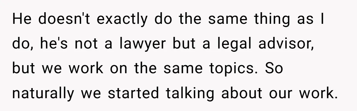 Man Spends 20 Minutes Mansplaining Legal Research - Then Learns He’s Explaining It to the Woman Who Wrote It He doesn't exactly do the same thing as I do, he's not a lawyer but a legal advisor, but we work on the same topics. So naturally we started talking...
