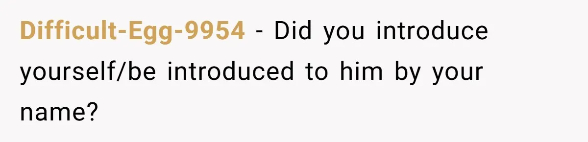 Man Spends 20 Minutes Mansplaining Legal Research - Then Learns He’s Explaining It to the Woman Who Wrote It Difficult-Egg-9954 − Did you introduce yourself/be introduced to him by your name?