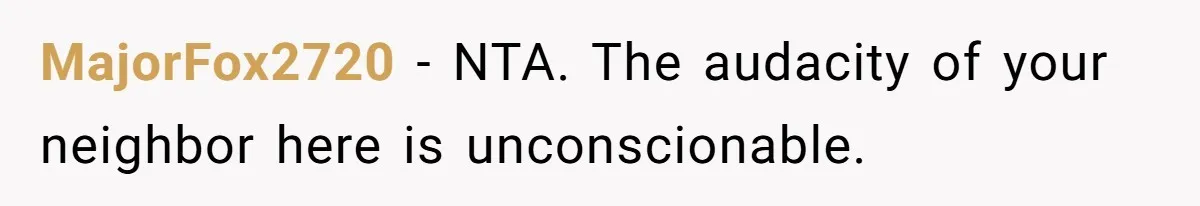 Homeowner Discovers Neighbors Parked Three Cars Inside Unfinished Garage And Takes Action Immediately MajorFox2720 − NTA. The audacity of your neighbor here is unconscionable.