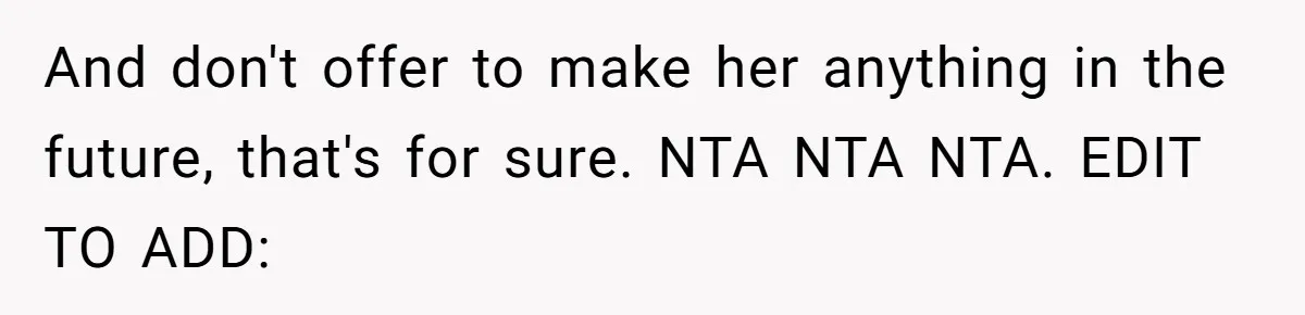 She Spent Weeks Crocheting a Blanket - Then Her Sister-in-Law Demanded She “Fix” It And don't offer to make her anything in the future, that's for sure. NTA NTA NTA. EDIT TO ADD: