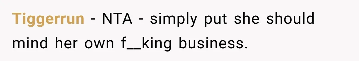Nosy Older Woman Reads Stranger’s Private Texts On Train And Gets Brutal Four-Word Reality Check Tiggerrun − NTA - simply put she should mind her own f__king business.