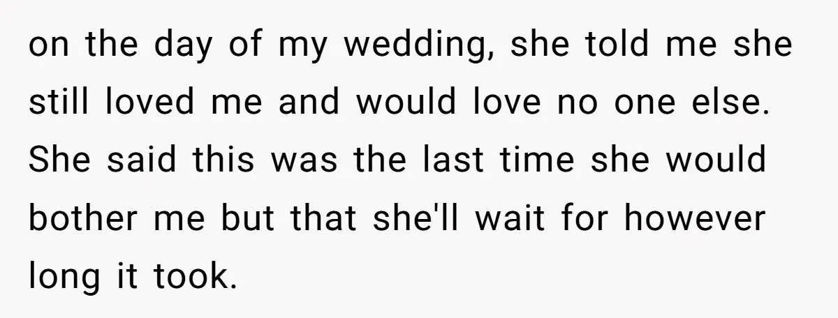 He Returned to His Dying Ex-Wife After 10 Years - And Found a Peace He Didn’t Expect on the day of my wedding, she told me she still loved me and would love no one else. She said this was the last time she would bother me...