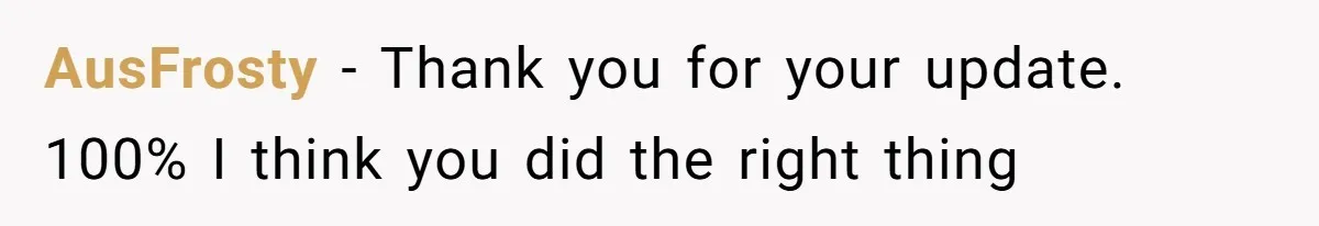 He Returned to His Dying Ex-Wife After 10 Years - And Found a Peace He Didn’t Expect AusFrosty − Thank you for your update. 100% I think you did the right thing