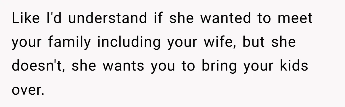 He Returned to His Dying Ex-Wife After 10 Years - And Found a Peace He Didn’t Expect Like I'd understand if she wanted to meet your family including your wife, but she doesn't, she wants you to bring your kids over.