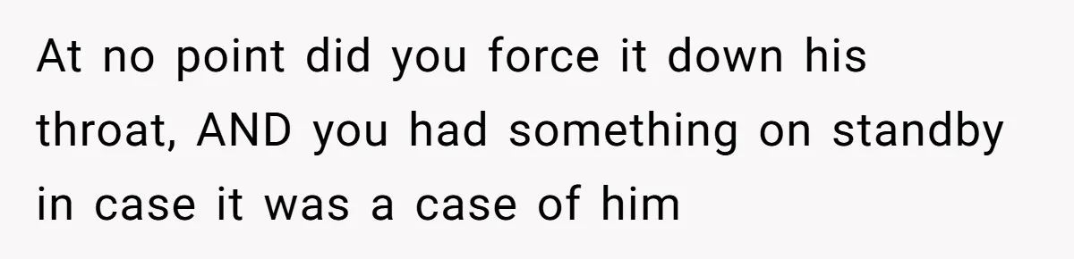 Mom Says She’s Done With Her Daughter After She Gave Autistic Brother Prawn Pasta At no point did you force it down his throat, AND you had something on standby in case it was a case of him