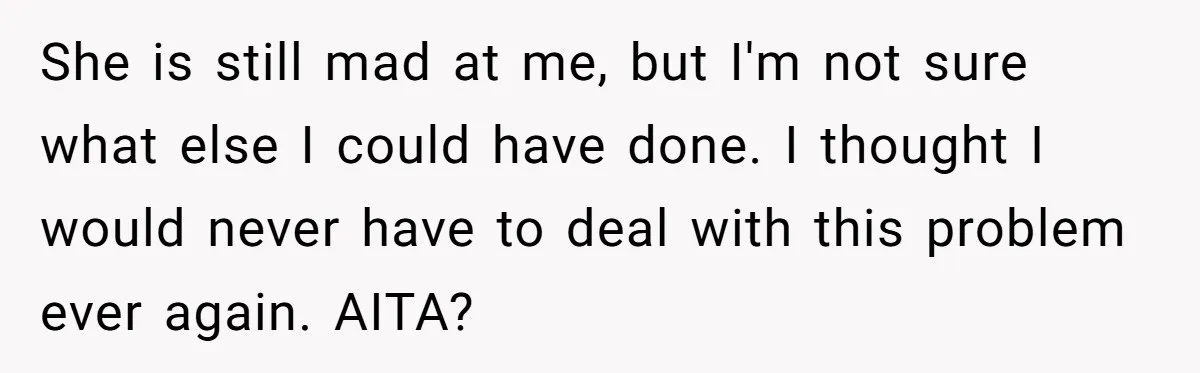 Wife Still Doesn’t Get Why Movies Have Black Bars, Husband Lets Her Look Foolish In Front Of Friends She is still mad at me, but I'm not sure what else I could have done. I thought I would never have to deal with this problem ever again. AITA?