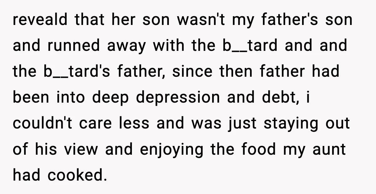 Father Begs For Forgiveness After Decades, Son Says “No” reveald that her son wasn't my father's son and runned away with the b__tard and and the b__tard's father, since then father had been into deep depression and debt, i...
