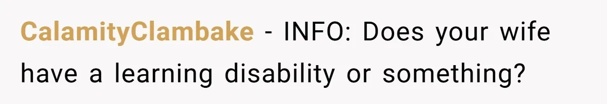 Wife Still Doesn’t Get Why Movies Have Black Bars, Husband Lets Her Look Foolish In Front Of Friends CalamityClambake − INFO: Does your wife have a learning disability or something?