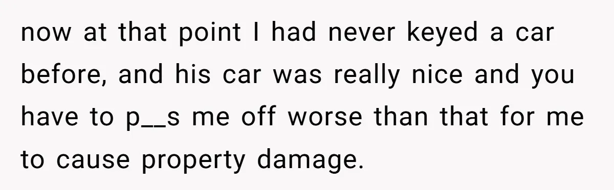 Fed-Up Woman Terrifies Cocky Camaro Driver With One Chilling Line After He Steals Her Airport Spot now at that point I had never keyed a car before, and his car was really nice and you have to p__s me off worse than that for me to...