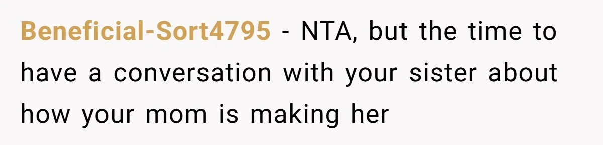 Guy Keeps Pads And Tampons For Guests, But His Sister Thinks He’s ‘Forcing Himself’ Into Women’s Issues Beneficial-Sort4795 − NTA, but the time to have a conversation with your sister about how your mom is making her