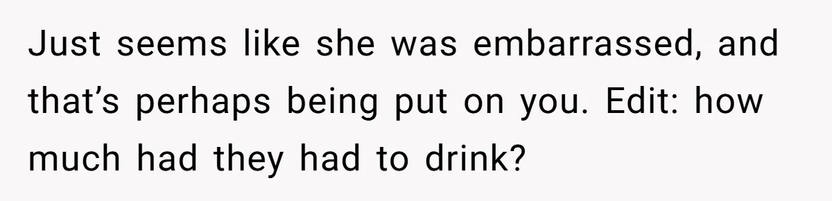Guy Keeps Pads And Tampons For Guests, But His Sister Thinks He’s ‘Forcing Himself’ Into Women’s Issues Just seems like she was embarrassed, and that’s perhaps being put on you. Edit: how much had they had to drink?