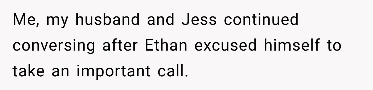 Woman Asks For Son’s House Key, Then Gets Shocked When Daughter-In-Law Says “No Contribution, No Copy” Me, my husband and Jess continued conversing after Ethan excused himself to take an important call.