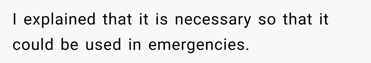 Woman Asks For Son’s House Key, Then Gets Shocked When Daughter-In-Law Says “No Contribution, No Copy” I explained that it is necessary so that it could be used in emergencies.