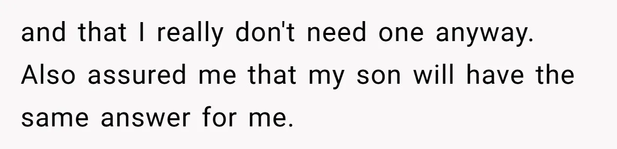 Woman Asks For Son’s House Key, Then Gets Shocked When Daughter-In-Law Says “No Contribution, No Copy” and that I really don't need one anyway. Also assured me that my son will have the same answer for me.