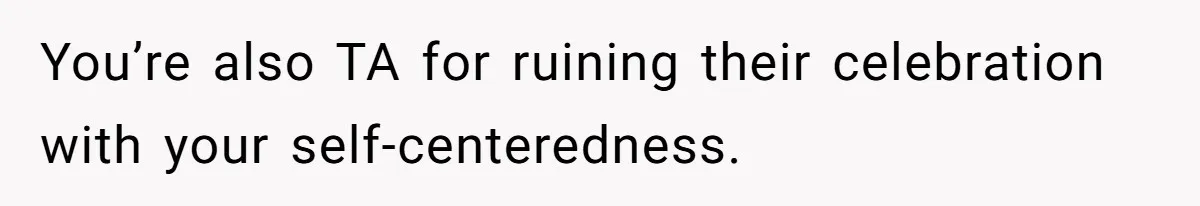 Woman Asks For Son’s House Key, Then Gets Shocked When Daughter-In-Law Says “No Contribution, No Copy” You’re also TA for ruining their celebration with your self-centeredness.