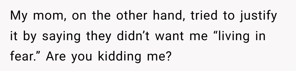“They Lied to My Face”: Daughter Discovers Her Parents Knew She Was at Risk Before She Had a Child My mom, on the other hand, tried to justify it by saying they didn’t want me “living in fear.” Are you kidding me?