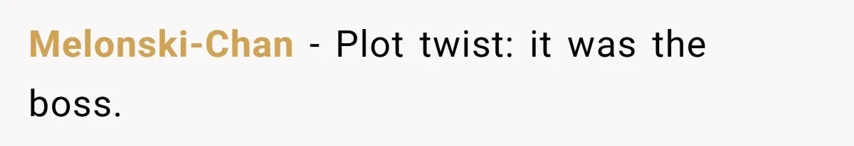 “It Was a Custom Cake!”: Employee’s Meltdown Over Stolen Food Divides The Office Melonski-Chan − Plot twist: it was the boss.
