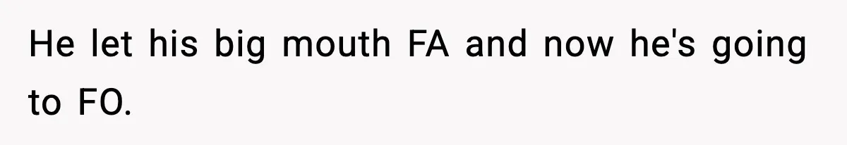 Woman Humiliates Husband's Coworker After He Calls Her Baby "Too Light" To Be His He let his big mouth FA and now he's going to FO.