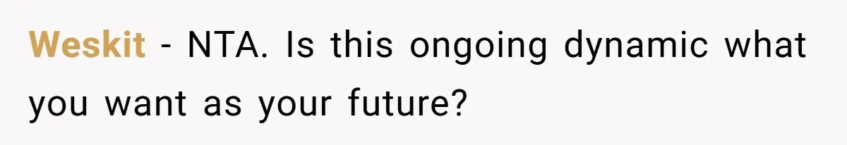 Man Forces His Fiancée To Choose Between Him And Her Parents Over Wedding Venue Dispute Weskit − NTA. Is this ongoing dynamic what you want as your future?