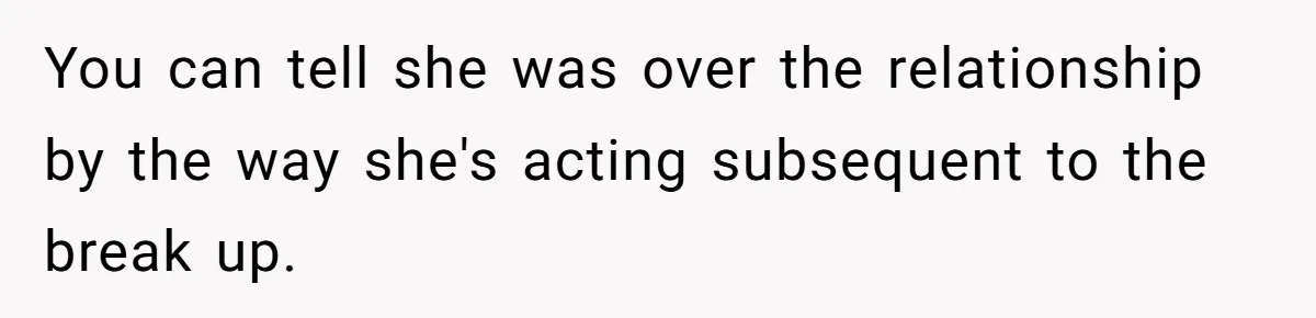 “Did You Use AI?”: Bride Walks Out Mid-Ceremony Over Robotic Vows You can tell she was over the relationship by the way she's acting subsequent to the break up.