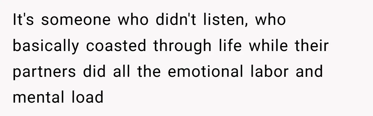 “Did You Use AI?”: Bride Walks Out Mid-Ceremony Over Robotic Vows It's someone who didn't listen, who basically coasted through life while their partners did all the emotional labor and mental load