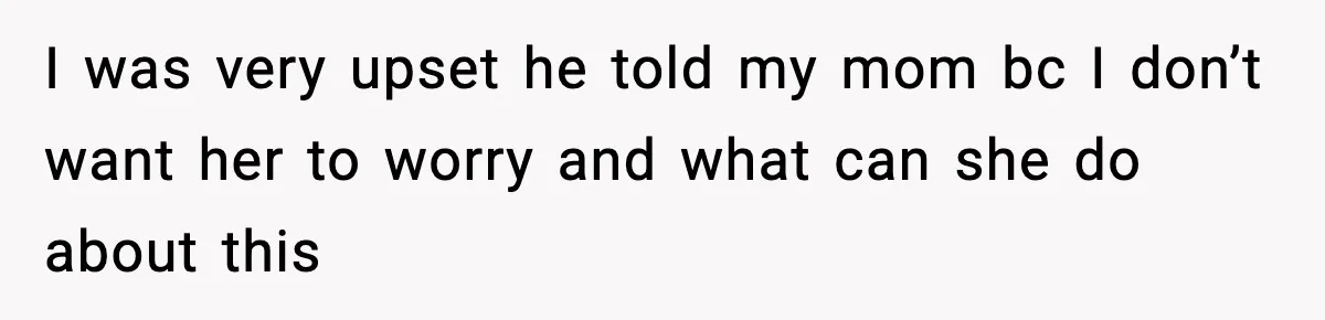 Teen Girl Wants Ex-Boyfriend To Help Raise Her Baby, But He’s Not The Father I was very upset he told my mom bc I don’t want her to worry and what can she do about this