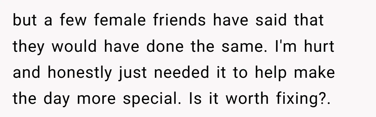 “Did You Use AI?”: Bride Walks Out Mid-Ceremony Over Robotic Vows but a few female friends have said that they would have done the same. I'm hurt and honestly just needed it to help make the day more special. Is it...
