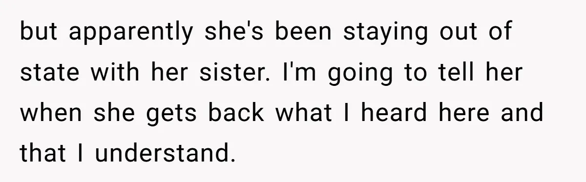 “Did You Use AI?”: Bride Walks Out Mid-Ceremony Over Robotic Vows but apparently she's been staying out of state with her sister. I'm going to tell her when she gets back what I heard here and that I understand.
