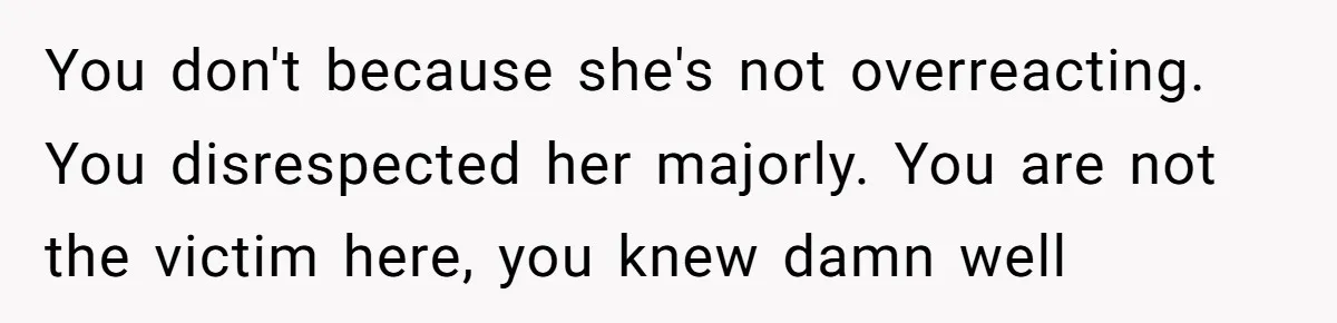 “Did You Use AI?”: Bride Walks Out Mid-Ceremony Over Robotic Vows You don't because she's not overreacting. You disrespected her majorly. You are not the victim here, you knew damn well