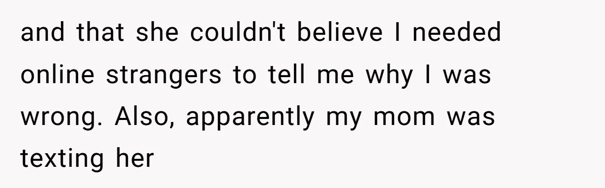 “Did You Use AI?”: Bride Walks Out Mid-Ceremony Over Robotic Vows and that she couldn't believe I needed online strangers to tell me why I was wrong. Also, apparently my mom was texting her